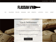 Tablet Screenshot of flassan-vin.dk